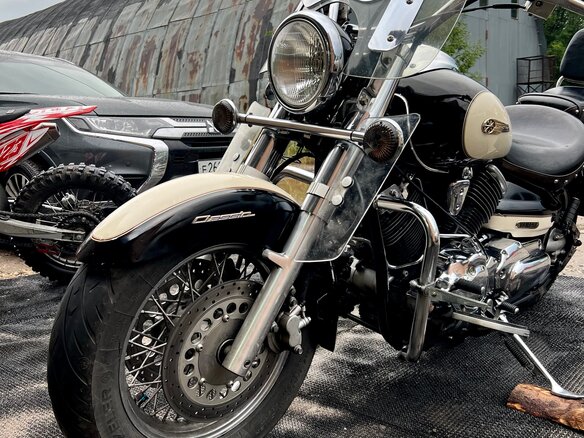 2006 Yamaha XVS1100, чёрный, 523000 рублей - вид 1