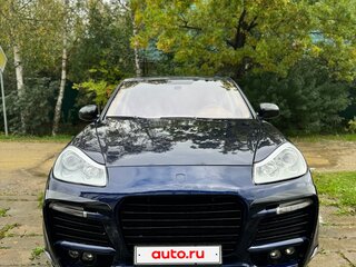 2004 Porsche Cayenne Turbo I (955), синий, 950000 рублей, вид 3