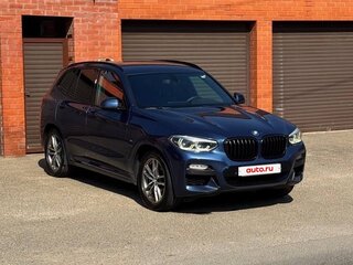 2018 BMW X3 20d xDrive III (G01), синий, 3490000 рублей, вид 1
