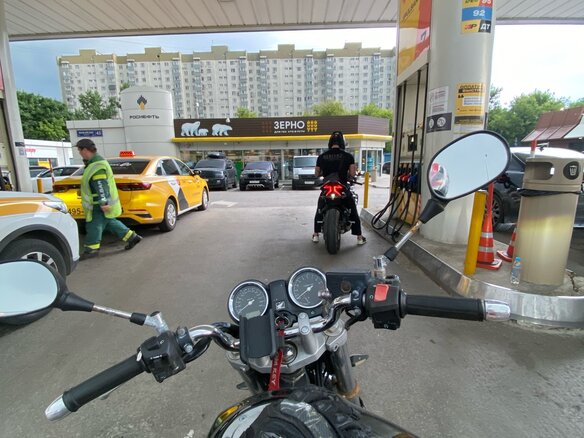 2003 Honda CB 900F Hornet, чёрный, 380000 рублей - вид 10
