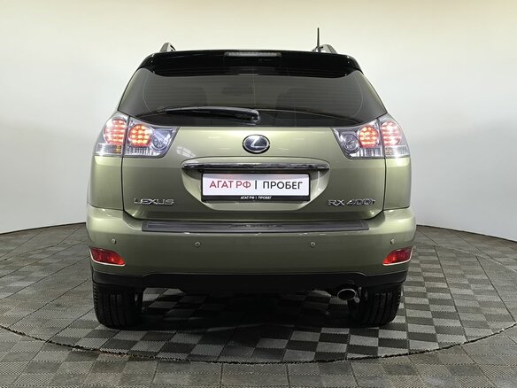 2007 Lexus RX 400h II Рестайлинг, зелёный, 1550000 рублей - вид 4
