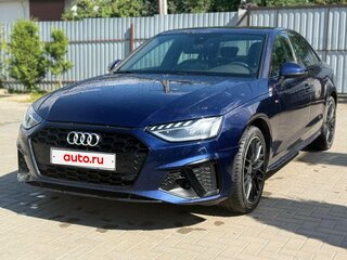 2021 Audi A4 35 TFSI V (B9) Рестайлинг, синий, 3500000 рублей, вид 1