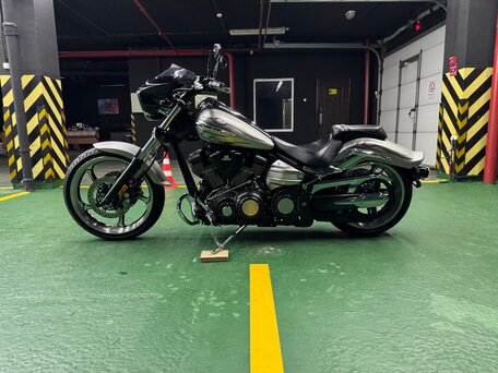 2009 Yamaha XV 1900, серый, 1275000 рублей, вид 2