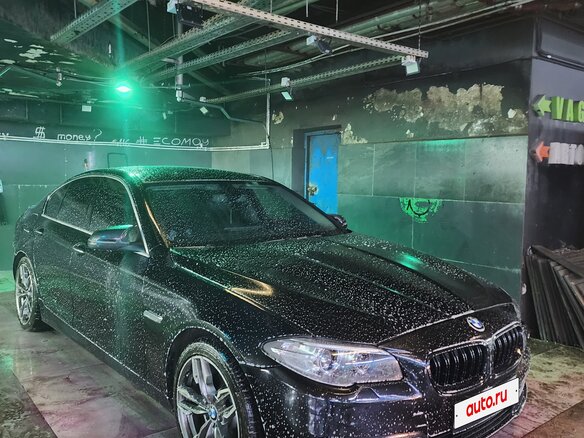 2013 BMW 5 серии 528i xDrive VI (F10/F11/F07) Рестайлинг, чёрный, 2100000 рублей - вид 13