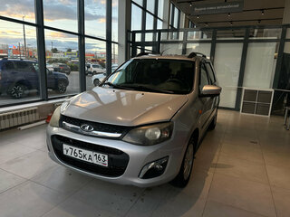 2014 Lada (ВАЗ) Kalina II, серебристый, 384000 рублей, вид 2
