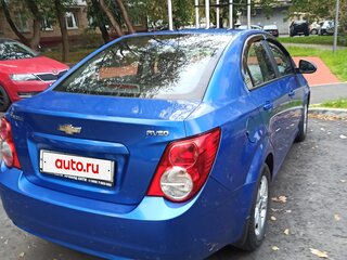 2012 Chevrolet Aveo II, синий, 950000 рублей, вид 4