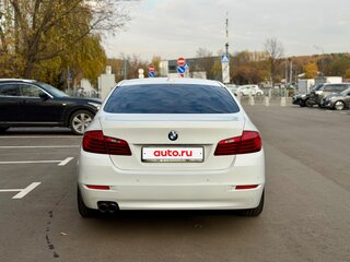 2014 BMW 5 серии 525d xDrive VI (F10/F11/F07) Рестайлинг, белый, 1750000 рублей, вид 4