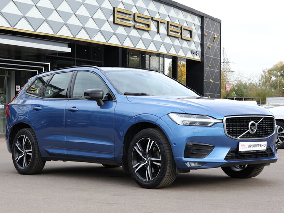 2019 Volvo XC60 II, синий, 3039000 рублей - вид 2
