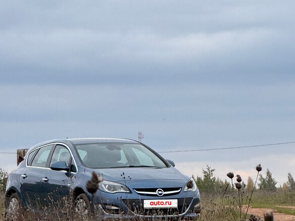 2012 Opel Astra J Рестайлинг, голубой, 825000 рублей - вид 6