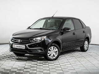 2022 Lada (ВАЗ) Granta I Рестайлинг, чёрный, 597000 рублей, вид 1