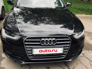 2013 Audi A4 IV (B8) Рестайлинг, чёрный, 950000 рублей, вид 1