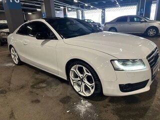 2009 Audi A5 I (8T), белый, 1250000 рублей, вид 2