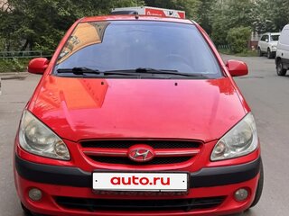 2005 Hyundai Getz I Рестайлинг, красный, 405000 рублей, вид 1