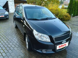 2010 Chevrolet Aveo I Рестайлинг, чёрный, 375428 рублей, вид 3