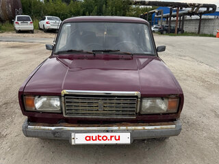 2001 Lada (ВАЗ) 2107, пурпурный, 46000 рублей, вид 1