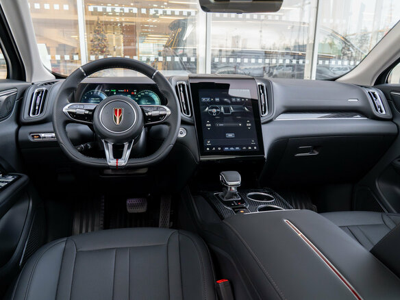 2025 Hongqi HS3, чёрный - вид 9