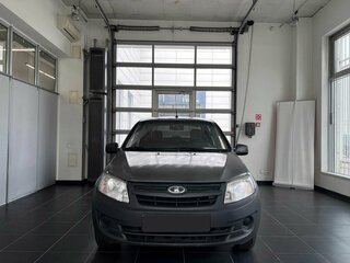 2013 Lada (ВАЗ) Granta I, серебристый, 350000 рублей, вид 2