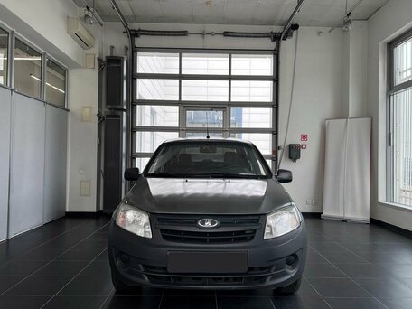 2013 Lada (ВАЗ) Granta I, серебристый, 350000 рублей, вид 2