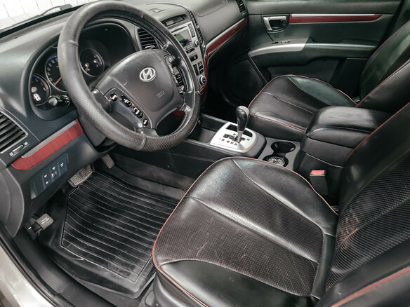 2007 Hyundai Santa Fe II, бежевый - вид 11
