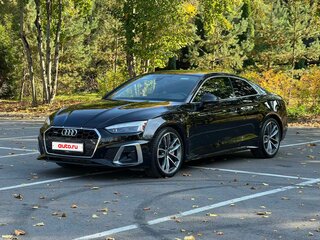 2021 Audi A5 45 TFSI II (F5) Рестайлинг, чёрный, 3050000 рублей, вид 2