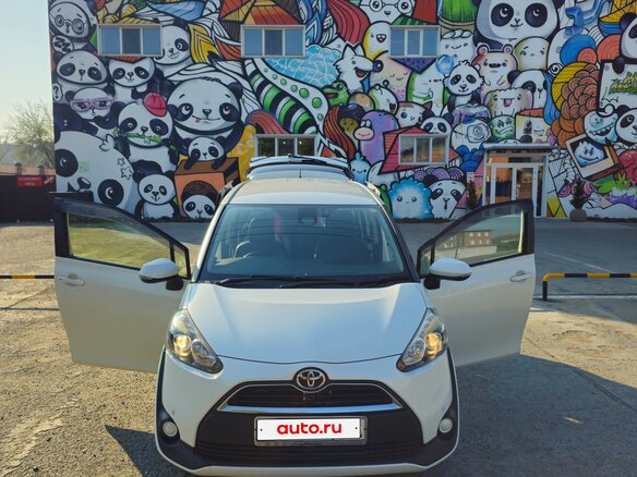 2016 Toyota Sienta II, белый, 1050000 рублей - вид 2