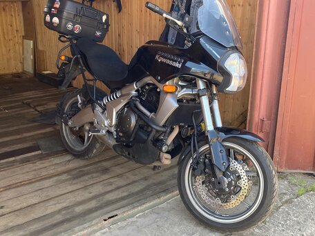 2010 Kawasaki Versys 650, чёрный, 450000 рублей, вид 2