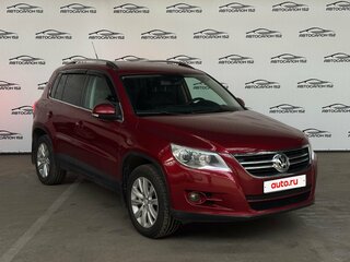 2009 Volkswagen Tiguan I, красный, 949000 рублей, вид 2