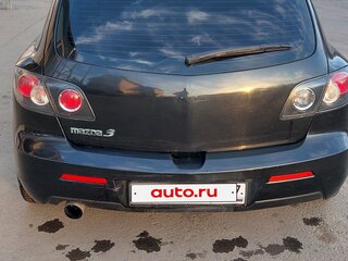 2008 Mazda 3 I (BK) Рестайлинг, чёрный, 530000 рублей, вид 3