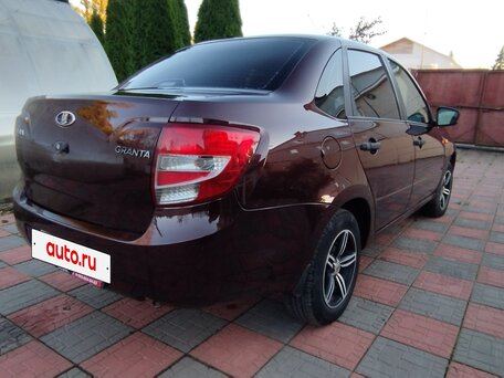 2016 Lada (ВАЗ) Granta I, пурпурный, 405000 рублей, вид 5