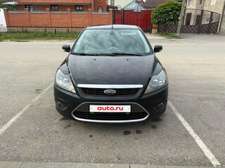 2009 Ford Focus II Рестайлинг, чёрный, 700000 рублей, вид 2