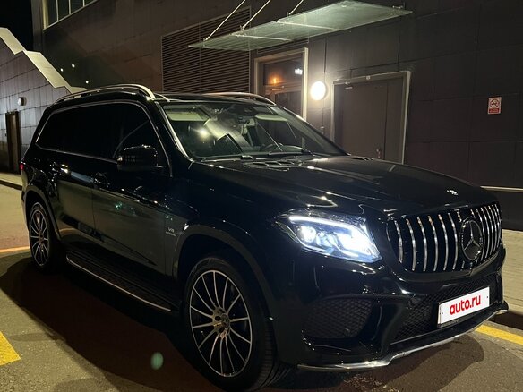 2016 Mercedes-Benz GLS 400 I (X166), чёрный - вид 2