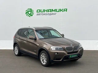2012 BMW X3 20i xDrive II (F25), коричневый, 1325000 рублей, вид 3