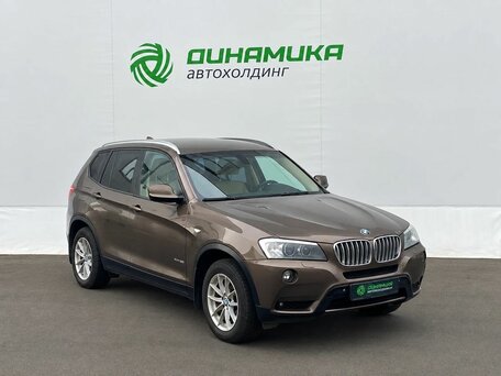 2012 BMW X3 20i xDrive II (F25), коричневый, 1295000 рублей, вид 3