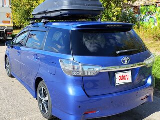 2013 Toyota Wish II Рестайлинг, синий, 1300000 рублей, вид 4