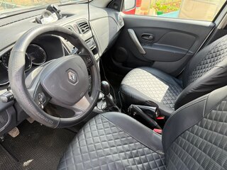 2015 Renault Sandero II, белый, 800000 рублей, вид 4