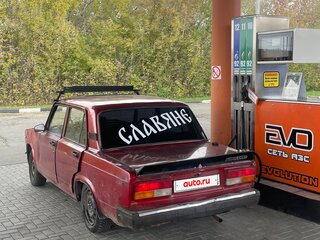 1998 Lada (ВАЗ) 2107, красный, 57000 рублей, вид 3