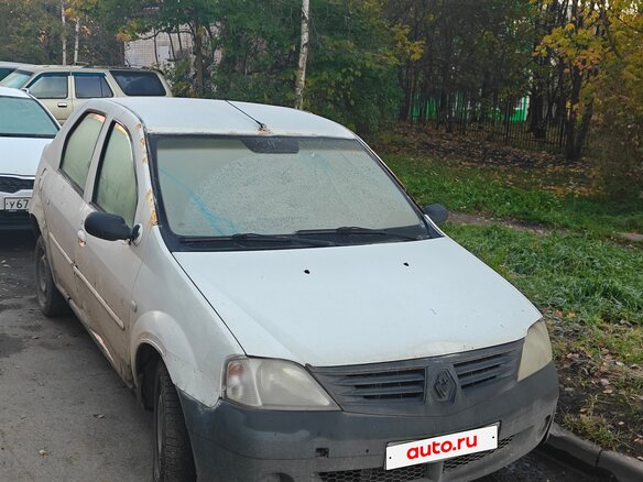 2005 Renault Logan I, белый, 124999 рублей - вид 2