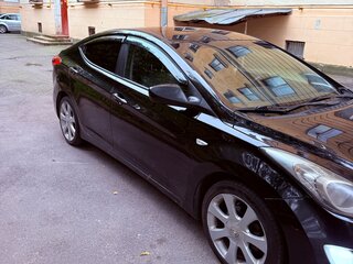 2013 Hyundai Elantra V (MD), чёрный, 750000 рублей, вид 5