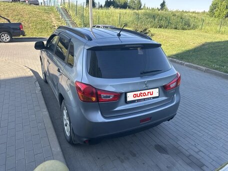 2014 Mitsubishi ASX I Рестайлинг, серый, 950000 рублей, вид 4