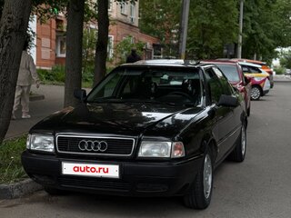 1992 Audi 80 V (B4), чёрный, 350000 рублей, вид 1