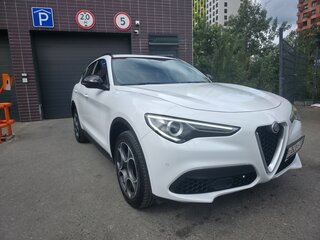 2020 Alfa Romeo Stelvio I Рестайлинг, белый, 3150000 рублей, вид 3