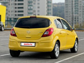 2008 Opel Corsa D, жёлтый, 399999 рублей, вид 4