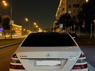 2008 Mercedes-Benz S-Класс 500 Long V (W221), белый, 2200000 рублей, вид 4