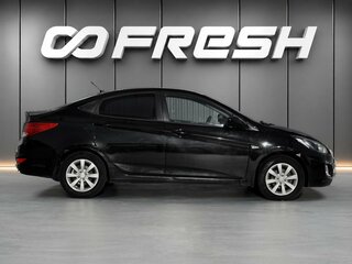 2011 Hyundai Solaris I, чёрный, 698000 рублей, вид 5