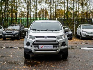 2017 Ford EcoSport II, серебристый, 970000 рублей, вид 3
