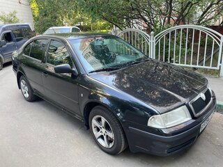 2008 Skoda Octavia I (A4) Рестайлинг, чёрный, 390000 рублей, вид 2