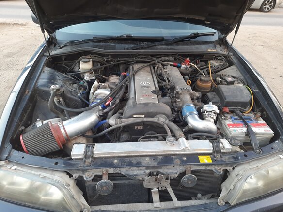 1999 Toyota Chaser VI (X100) Рестайлинг, синий, 1800000 рублей - вид 12