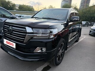 2018 Toyota Land Cruiser 200 Series Рестайлинг 2, чёрный, 7200000 рублей, вид 5