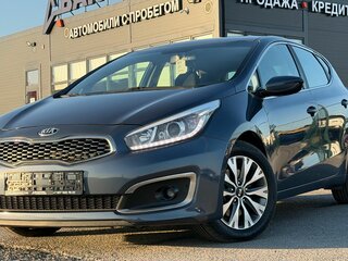 2017 Kia Ceed II Рестайлинг, синий, 1165000 рублей, вид 2