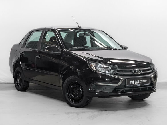 2024 Lada (ВАЗ) Granta I Рестайлинг, чёрный, 685000 рублей - вид 2